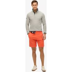 Superdry Shorts Superdry Stickade Shorts Med Logotyp Essential Orange