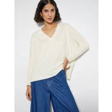 Monsoon Vicki V-Neck Jumper - Ivory