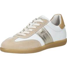 Gradara Suede Leather Blend Trainers - White