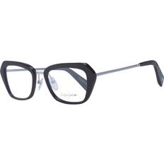 Yohji Yamamoto Accessoarer Dam ONE Size Svarta Kvinnor Optiska Ramar Rektangulär Stil Black