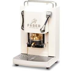 Ese kaffemaskine Faber Pro Mini Deluxe ESE Pad Espressomaskine Ren hvid krom