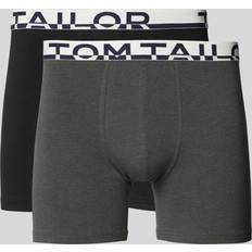 Tom Tailor Undertøj Tom Tailor Boksershorts - Mørkegrå/Sort/Hvid