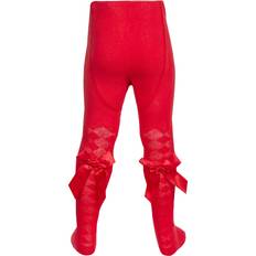 Pantyhoses Metzuyan Metzuyan Baby Girls Stocking Tights With Bows - Red