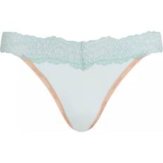 Calvin Klein Blåa Trosor Calvin Klein Soft Stretch Lace - Blue