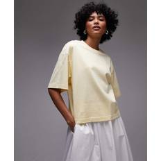 & Other Stories Tops & Other Stories Boxy Oversized T-Shirt Butter Yellow