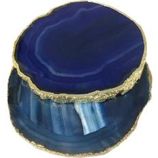 Culinary Concepts Blue Agate Set of 2 Coaster