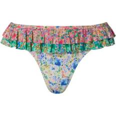 Malina Coraline Floral Ruffle Bikini Bottoms - Multi