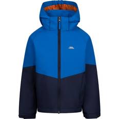 Boys Rain Jackets Trespass Childrens Boys Dexterous Waterproof Rain Jacket - Blue
