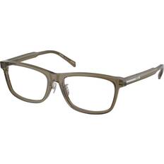 Briller & Læsebriller Prada PR B08VD Asian Fit 18T1O1 56 Briller Mænd Brun 56mm