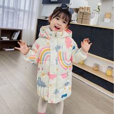 PlayMc Girls Boys Jacket Winter Coats - Beige