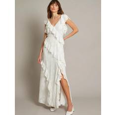 Remi Ruffle Maxi Dress - Ivory
