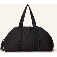 Nylon Weekend Bags AllSaints Kei Logo Weekender Bag - Black