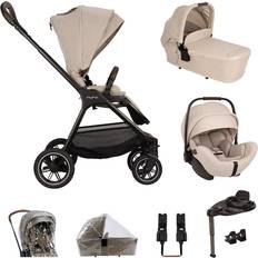 Nuna Pushchairs Nuna TRIV Next Pushchair LYTL Carrycot ARRA Flex Car Seat and Base Curve Bundle