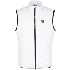 Armani Men Outerwear Armani Premium Shield Packable Gilet - White