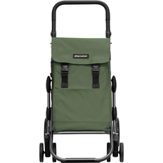 Leather Shopping Trolleys Playmarket Go Plus Premium Shopping Trolley - Olive