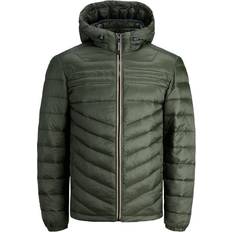 Jack & Jones Puffer Jacket Plus Size - Green/Rosin