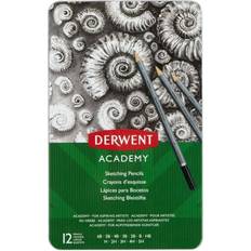 Derwent Pennor Derwent Sketching Academy Pencils 12-pack