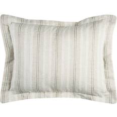 Rizzy Home Standard Sham 20x26 Brown White Gray Stripe Pillow Case