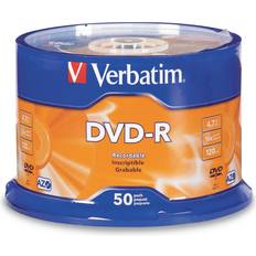Optisk lagring Verbatim Ordrett DVD-R 4.7GB 16x50pk Spindel Merket Skrivbar