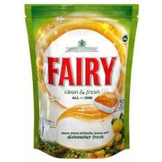 Cleaning Equipment & Cleaning Agents Fairy All In 1 Dishwasher Tablets Citrus 51 Pack Of 2