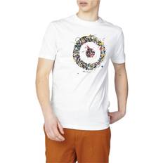 Ben Sherman 3XL T-shirts Ben Sherman 4063 Mens T Shirts Target Logo Tee - White