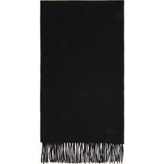 Reiss Scarfs Reiss Picton Wool Cashmere Fringed Scarf - Navy