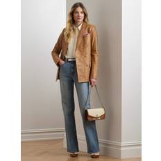 Ralph Lauren Shirts Ralph Lauren Marvena Textured Long Sleeve Shirt - Cream