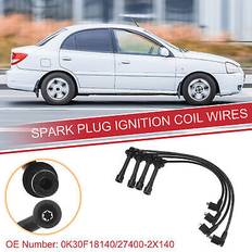Vehicle Parts X Autohaux 4pcs Spark Plug Wire Ignition Coil Cable No.0K30F18140