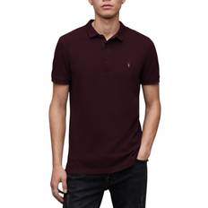 AllSaints Reform Mens Polo Shirt - Sepia Brown