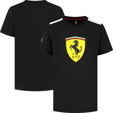 Scuderia Ferrari Kids Puma Shield T-shirt Black