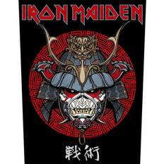 Patches & Appliqués Iron Maiden Senjutsu Samurai Eddie Offiziell Cotton Sew On 36cm x Schwarz