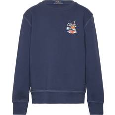 Ralph Lauren Sweatshirts Barnkläder Ralph Lauren Boys Blue Cotton Sweatshirt - Blue