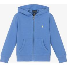 Ralph Lauren Hoodies Børnetøj Ralph Lauren French Terry Full-Zip Hoodie - Blue
