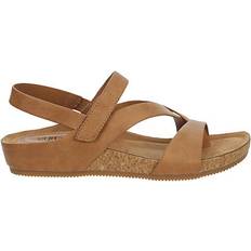 Euro Euro Soft by Sofft Gianetta Women's Comfort Wedge Sandal Brown (10 M)