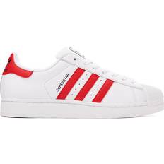 adidas Men's Superstar II Shoes - Black/Better Scarlet