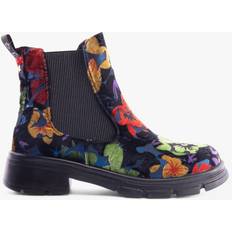 Purple - Women Chelsea Boots Heavenly Feet REMY Womens Chelsea Boots - Purple