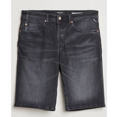 Replay Shorts Replay Stretch Denim Shorts Washed - Black