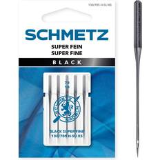 Schmetz Black Super Fine Machine Needles-Size 70/10 5/Pkg 4510
