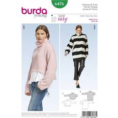 Sewing Pattern 6476 Women 6-18 Tops Sweaters