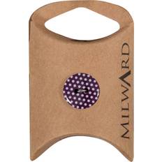 Knappar Milward 2 Hole Dot Buttons 15mm Pack of 6
