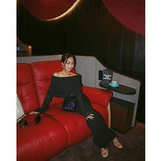 Venum Knit Hollow Out Cover Ups Maxi Dress - Black
