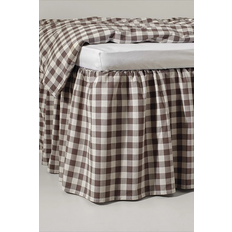 Jotex Ekologisk 45 cm Brun/Beige Sängkappa Brun, Beige (200x160cm)