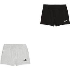 Puma Dame Shorts Puma ESS Small No. 1 Logo 4 Shorts - Light Gray Heather