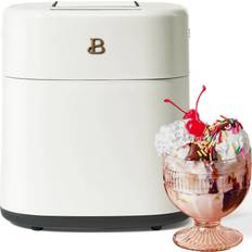 Drew barrymore Beautiful 1.5 Qt Ice Cream Maker with Touch Activated Display White Icing by Drew Barrymore