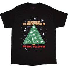 Pink Floyd Unisex T-Shirt Merry Christmas - Black
