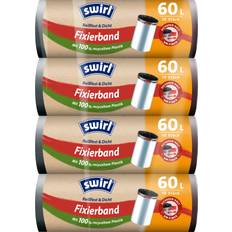 Swirl Bin Liners 60 L 4 x 10 mm Black