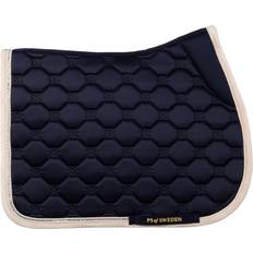 Vintage Monogram Jump Saddle Pad - Navy