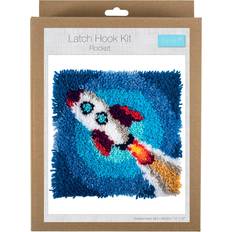Needlework Kits Trimits Latch Hook Kit Rocket