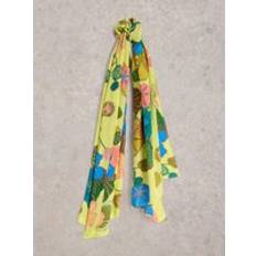 Beige - Viscose Accessories White Stuff Suki Floral Printed Scarf - Yellow