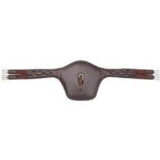 Bruna Sadelgjordar Kavalkade Soft'n Safe Lädersadelgjord Med Magplatta - 145 cm